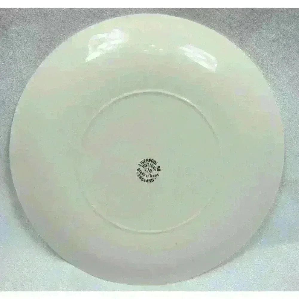 Bird Plates 10" Liverpool Road Pottery England Gold Gilt Rims Lot of 5 Vintage - Picture 12 of 12